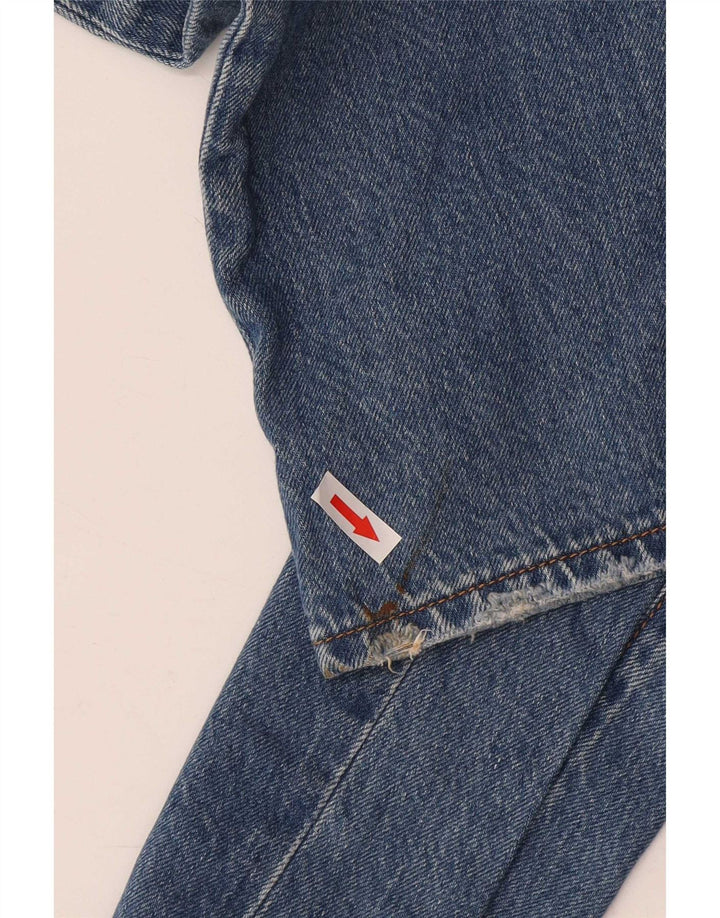 Levi's ženske ravne traperice s grudom W29 L27, plavi pamuk
