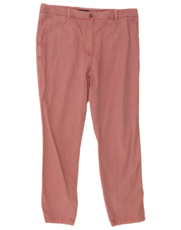 Marks & Spencer ženske uske chino hlače UK 16 Large W34 L28 Pink Classic