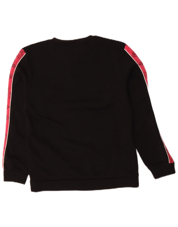 AUSTRALIAN L'ALPINA Ženska majica s kratkim rukavima UK 16 Large Black Colourblock