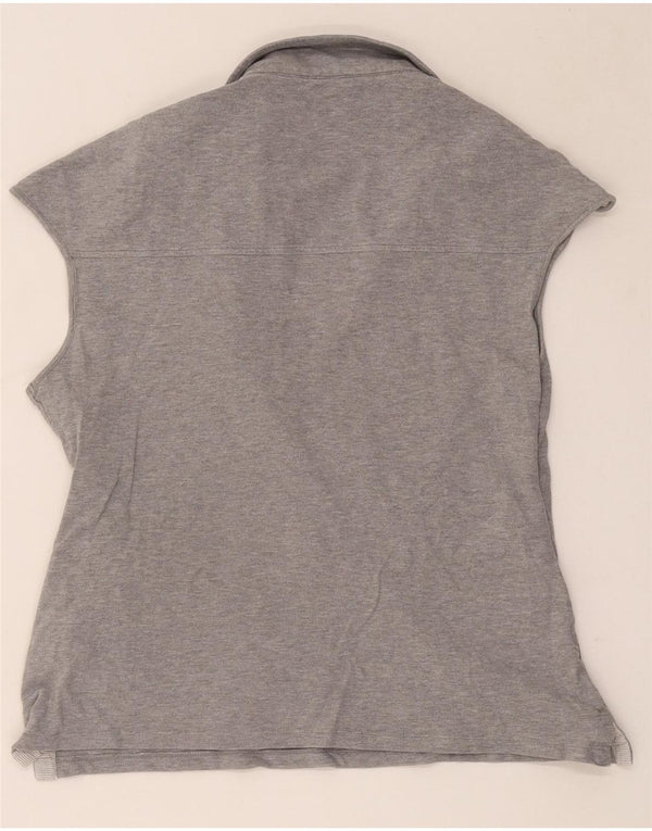 Woolrich ženska polo majica bez rukava UK 18 XL sivi pamuk