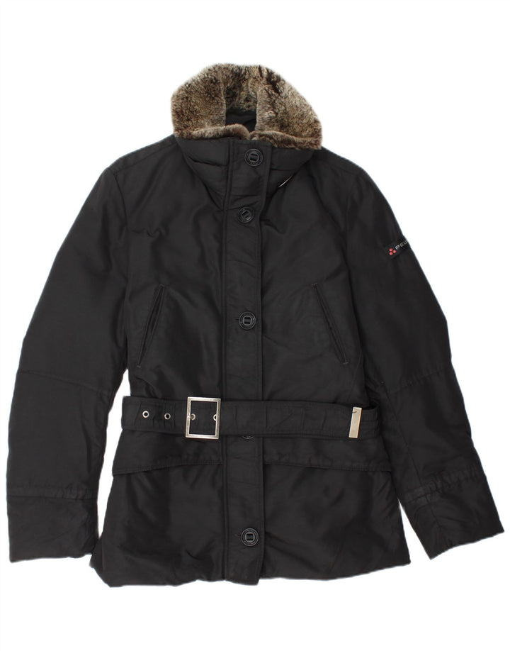 PEUTEREY Ženska vjetrovka jakna IT 42 srednje crna zimska poliamid