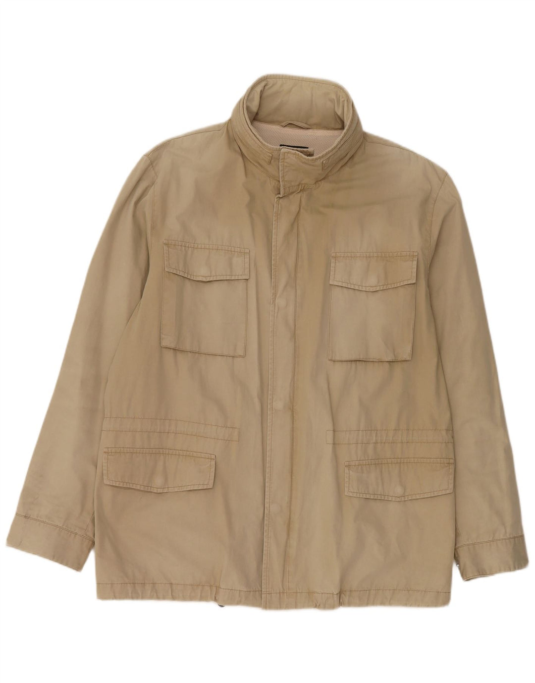 GANT muška pomoćna jakna s kapuljačom UK 40 Large Beige Cotton