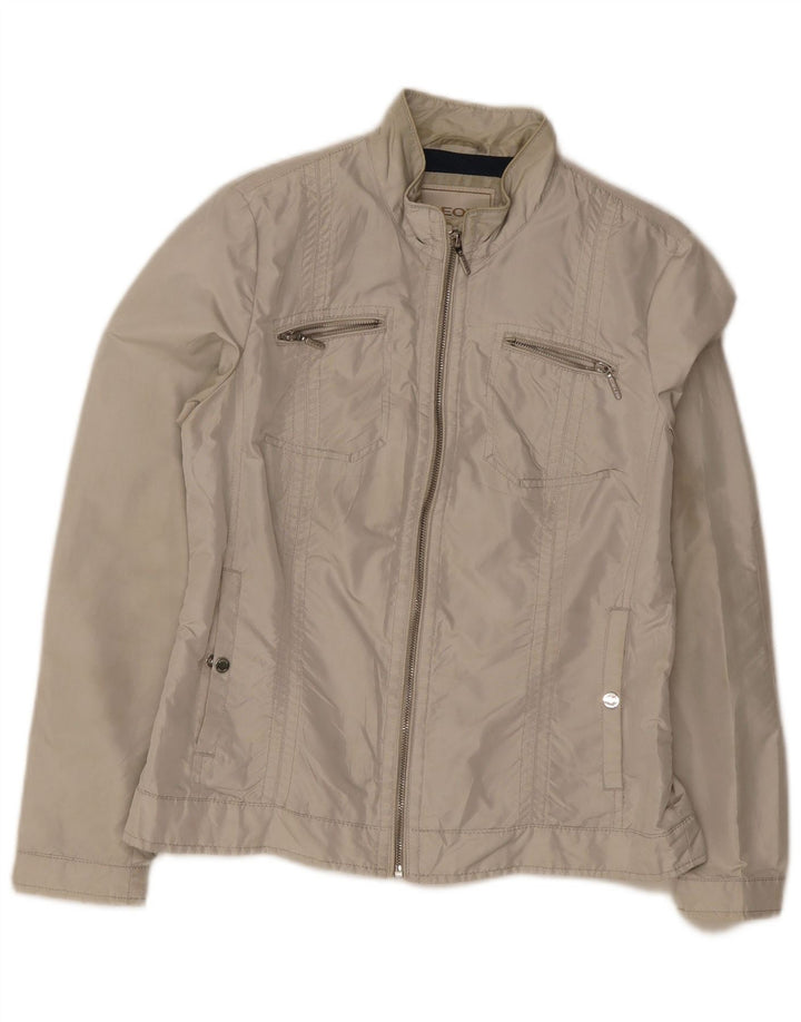 Geox ženska bomber jakna UK 10 mali sivi poliester