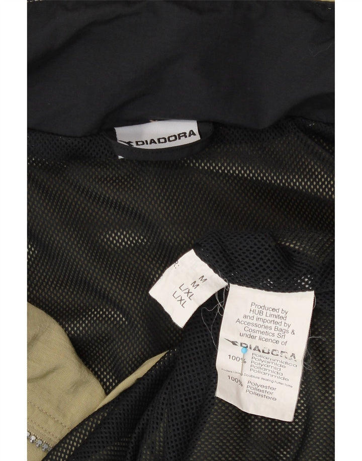 Diadora Muška kišna jakna s kapuljačom UK 38 Srednji kaki poliamid