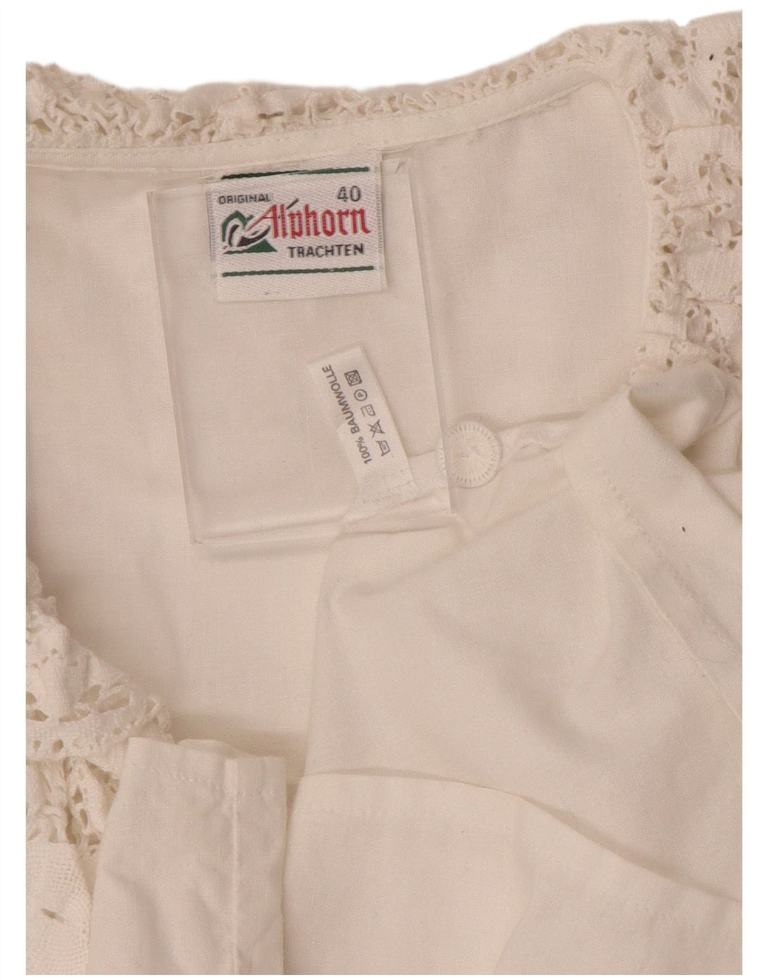 ALPHORN ženska košulja bluza IT 40 Srednje bijela