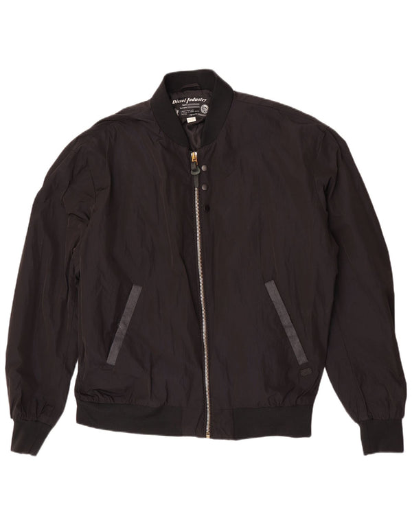 Diesel muška bomber jakna UK 44 2XL crni poliester