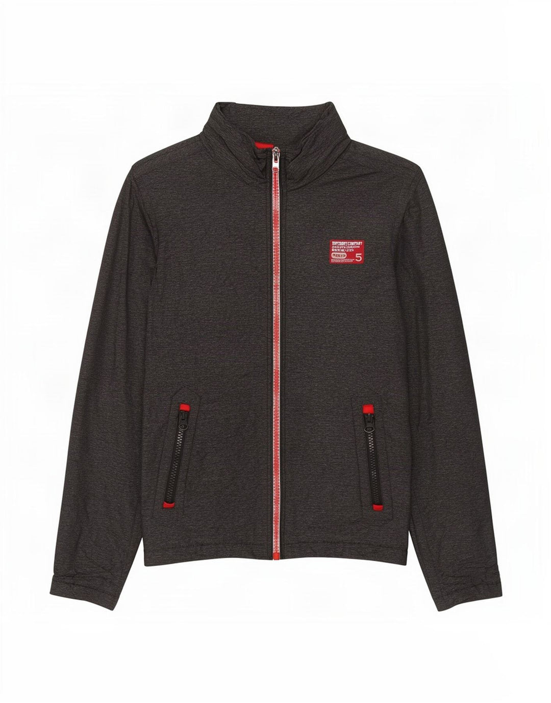 Superdry muška vjetrovka jakna UK 36 Mala siva najlonska
