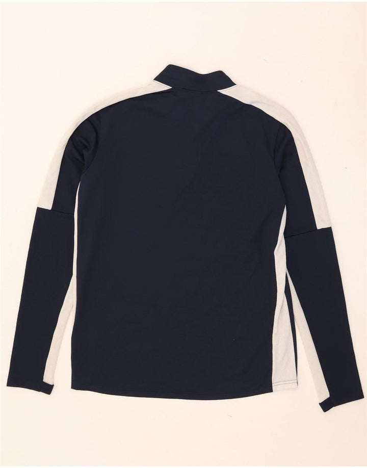 Nike Dri Fit Pulover Top Trenirka srednje tamnoplave boje