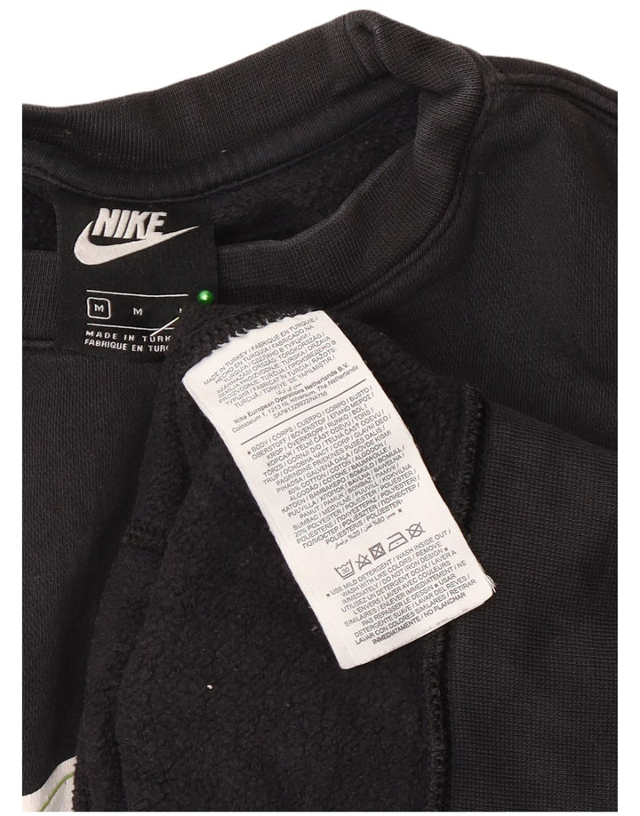 Nike muška trenirka s grafičkim motivima Srednji crni pamuk
