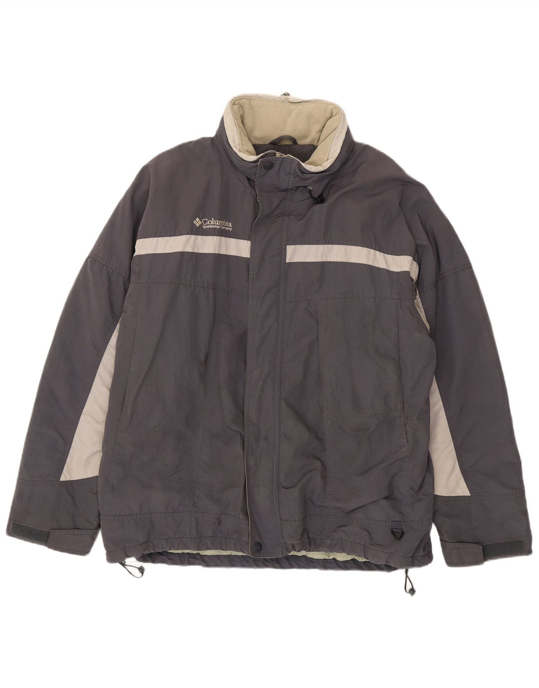 Columbia muška vjetrovka jakna UK 42 XL siva boja
