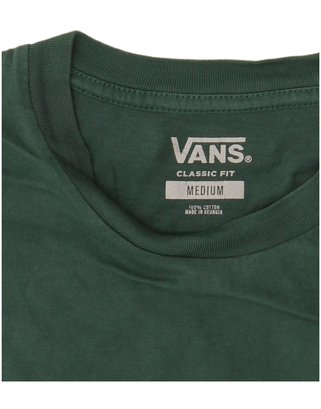 VANS Muška klasična majica kratkih rukava Srednje zeleni pamuk
