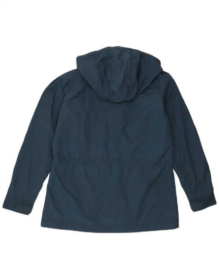 Eddie Bauer Ženska pomoćna jakna s kapuljačom UK 16 Veliki plavi najlon