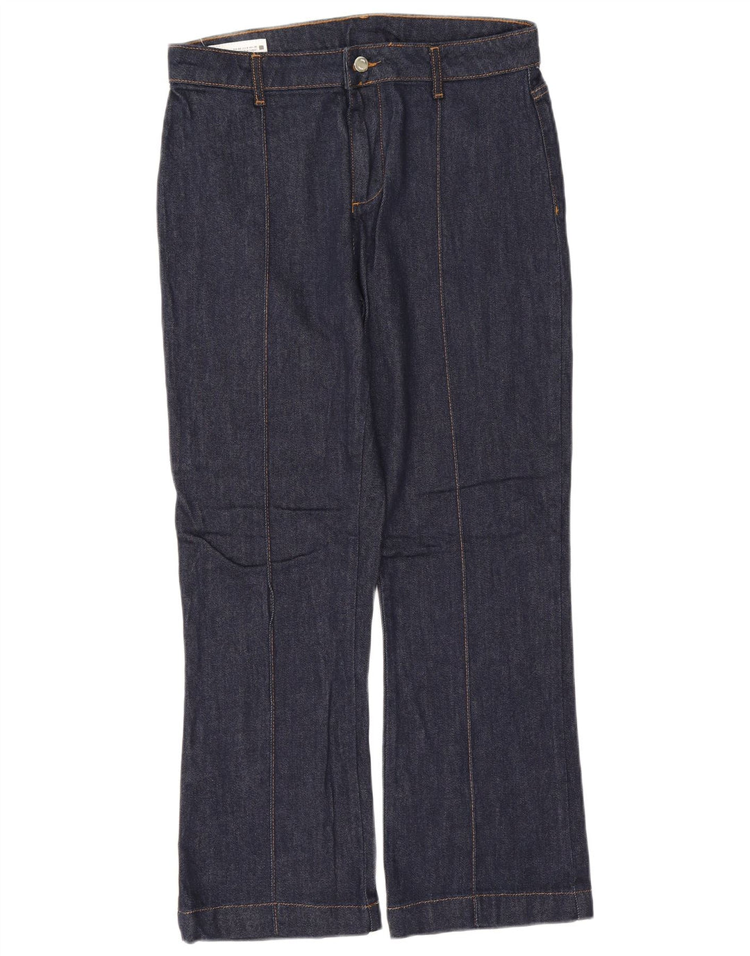 Ženske traperice Zara Bootcut EU 40 srednje W30 L27 tamnoplavi pamuk