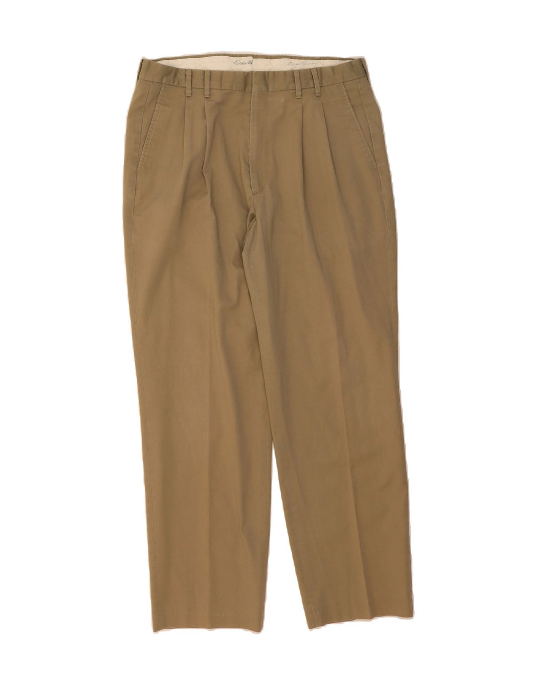 EDDIE BAUER Mens Pegged Chino Trousers W34 L30 Beige Vintage Eddie Bauer and Second-Hand Eddie Bauer from Messina Hembry 