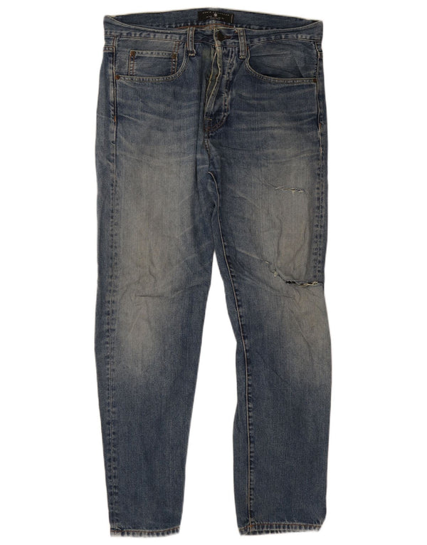 Zara muške uske traperice EU 42 Large W32 L30 plave