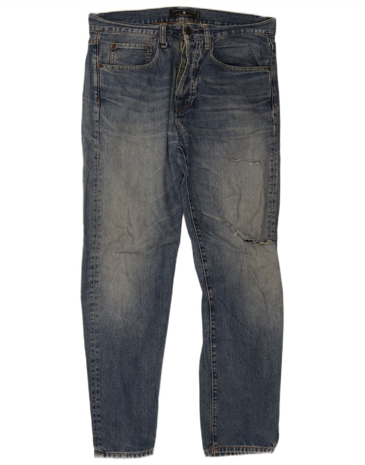 Zara muške uske traperice EU 42 Large W32 L30 plave