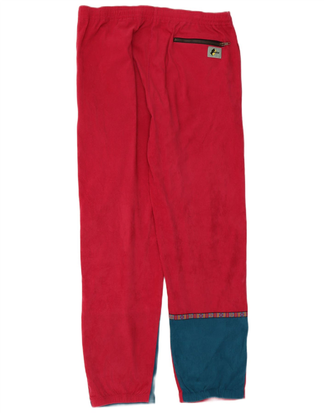 TERINDA Mens Full Tracksuit XL  Red Colourblock Polyester