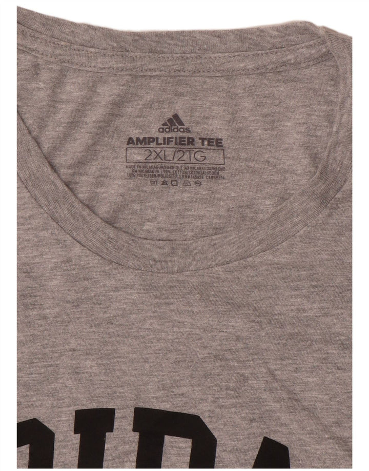 Adidas muška majica s grafičkim motivima 2XL siva