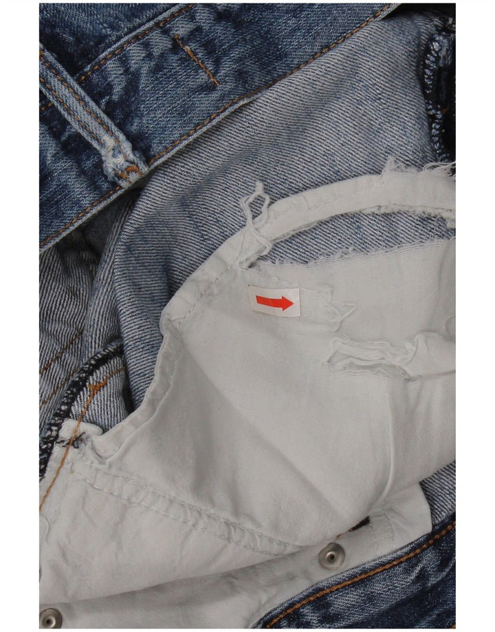 Carrera Mens 710 Regular Straight Jeans W34 L28 Plavi pamuk