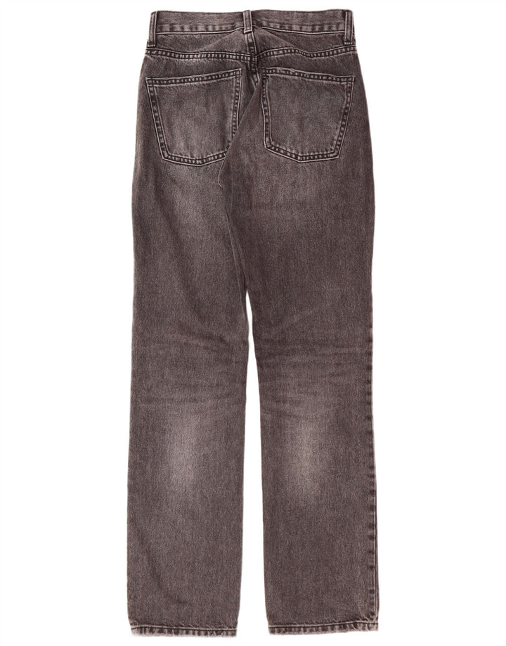 Zara ženske ravne traperice regularnog kroja EU 34 2XS W24 L30 sive klasične