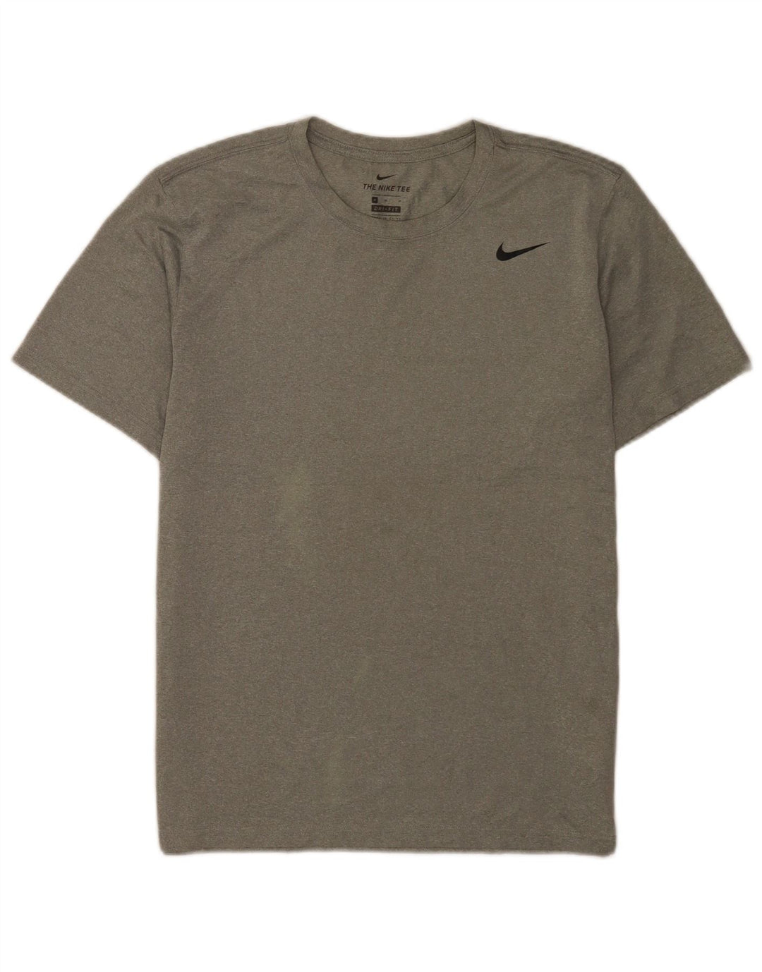 Nike Dri Fit majica kratkih rukava srednje sivi poliester