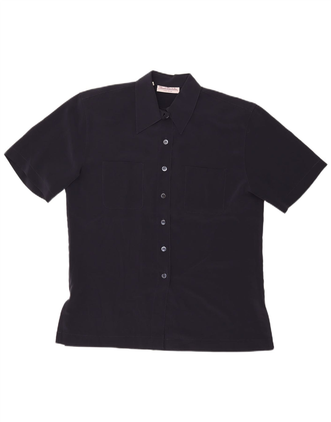 RENATO BALESTRA Ženska bluza košulja kratkih rukava IT 44 Srednje tamnoplava