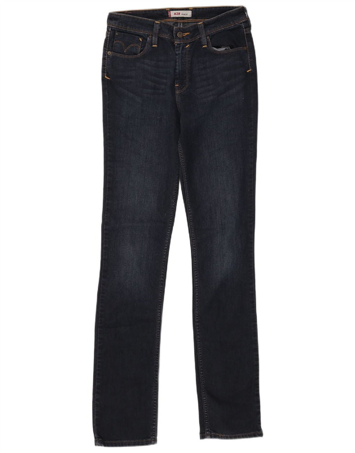 LEVI'S Muške 628 uske traperice W30 L34 tamnoplavi pamuk
