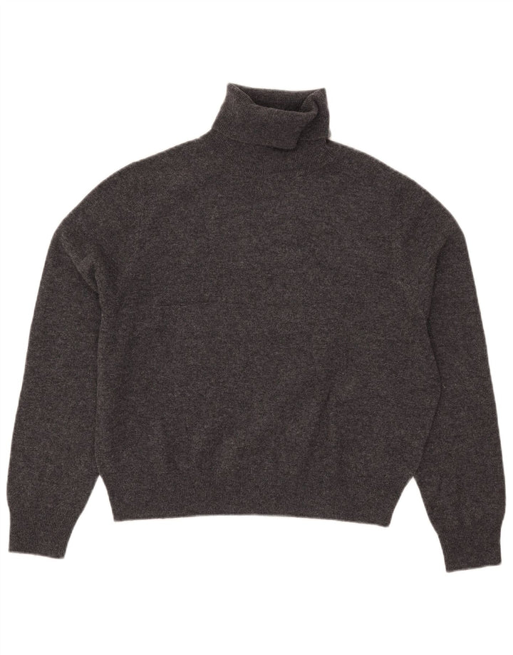 Massimo Dutti Ženski kratki pulover s ovratnikom UK 10 Small Gray