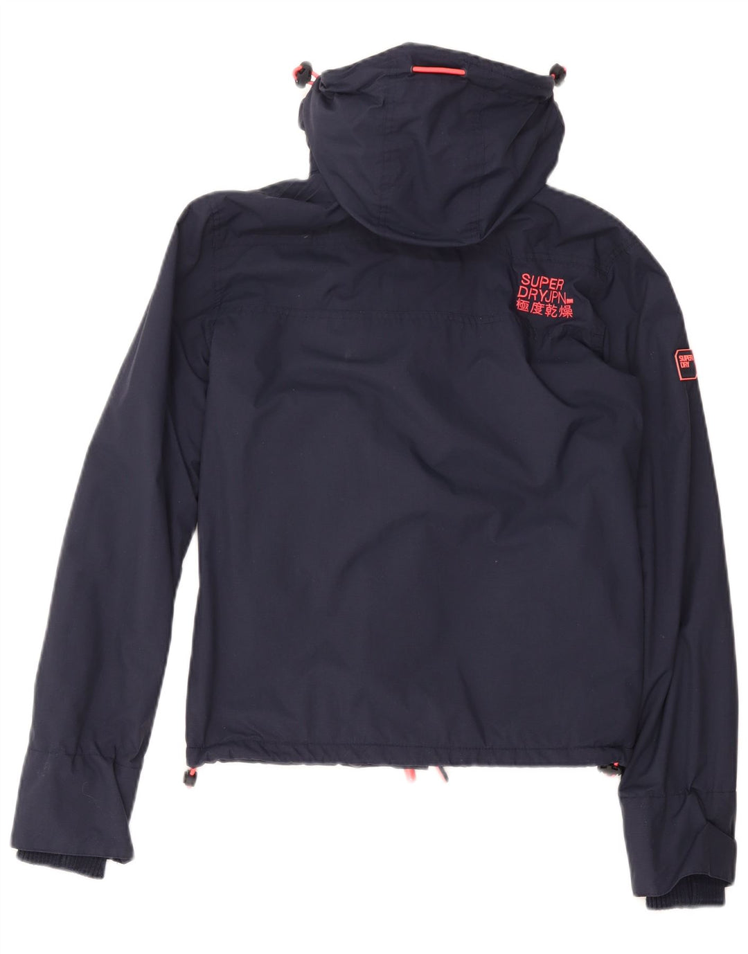 SUPERDRY ženska jakna s jaknom vjetrovkom UK 6 XS tamnoplava