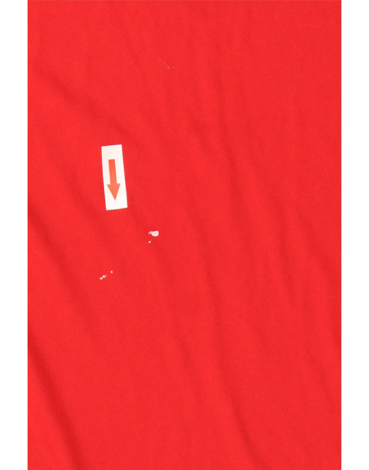 Adidas muška majica Climalite Mali crveni poliester