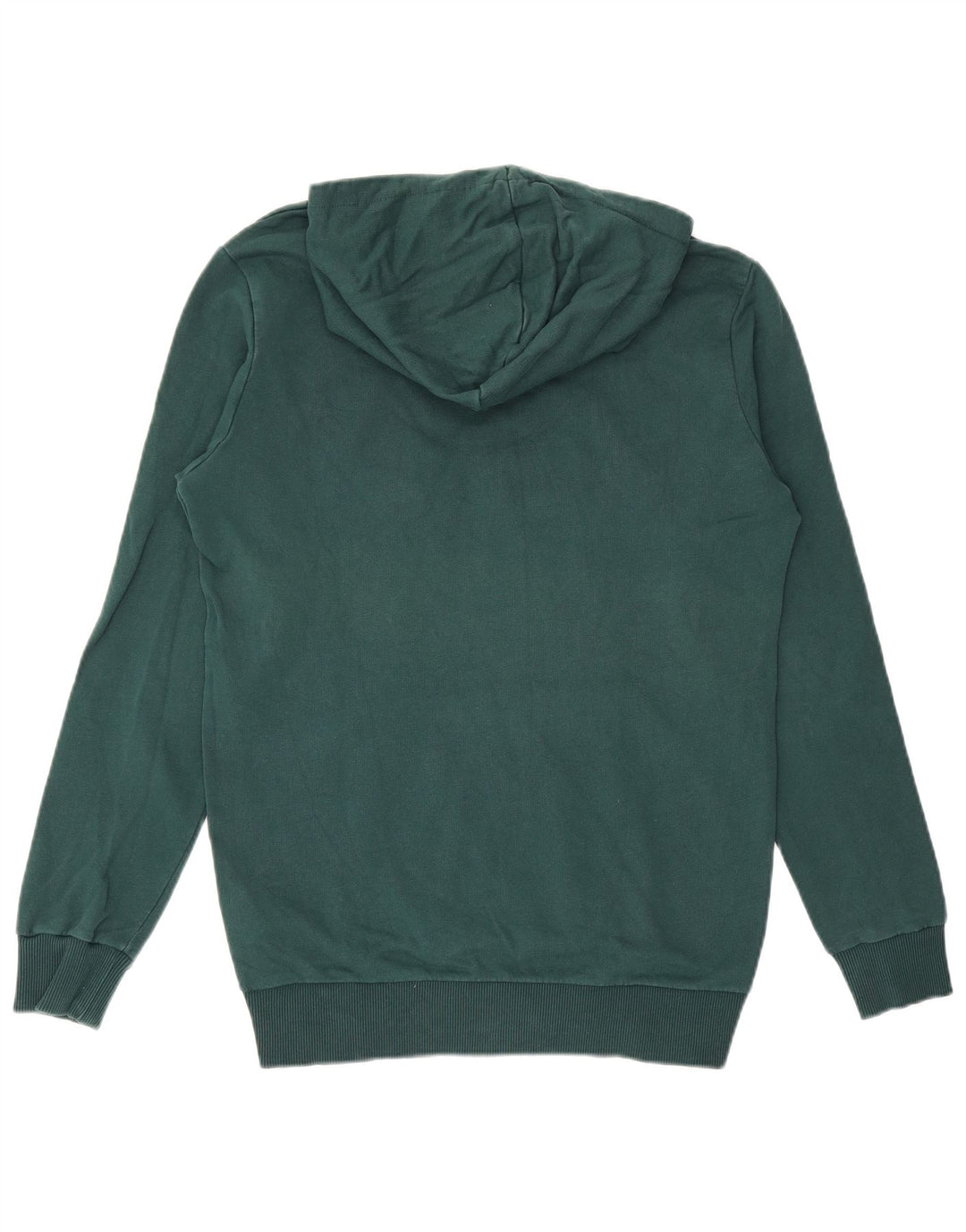 PUMA muška majica s kapuljačom s kapuljačom, mali zeleni pamuk