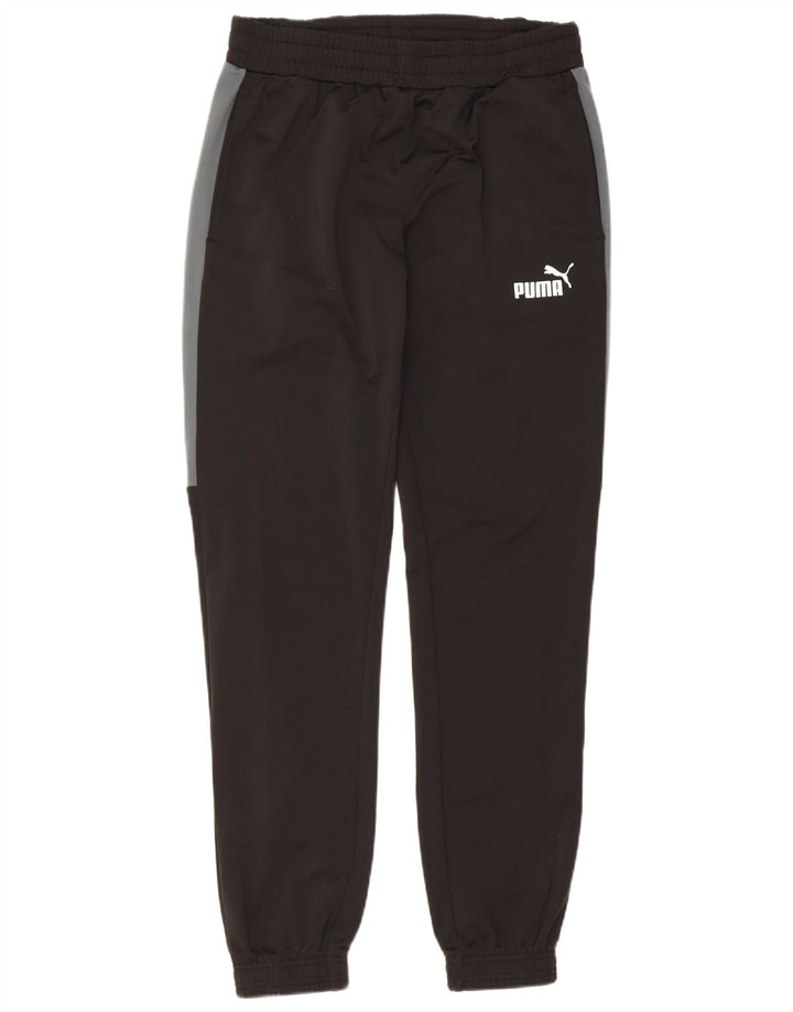 Puma muške trenirke Hlače Joggers Medium Black Colourblock Poliester