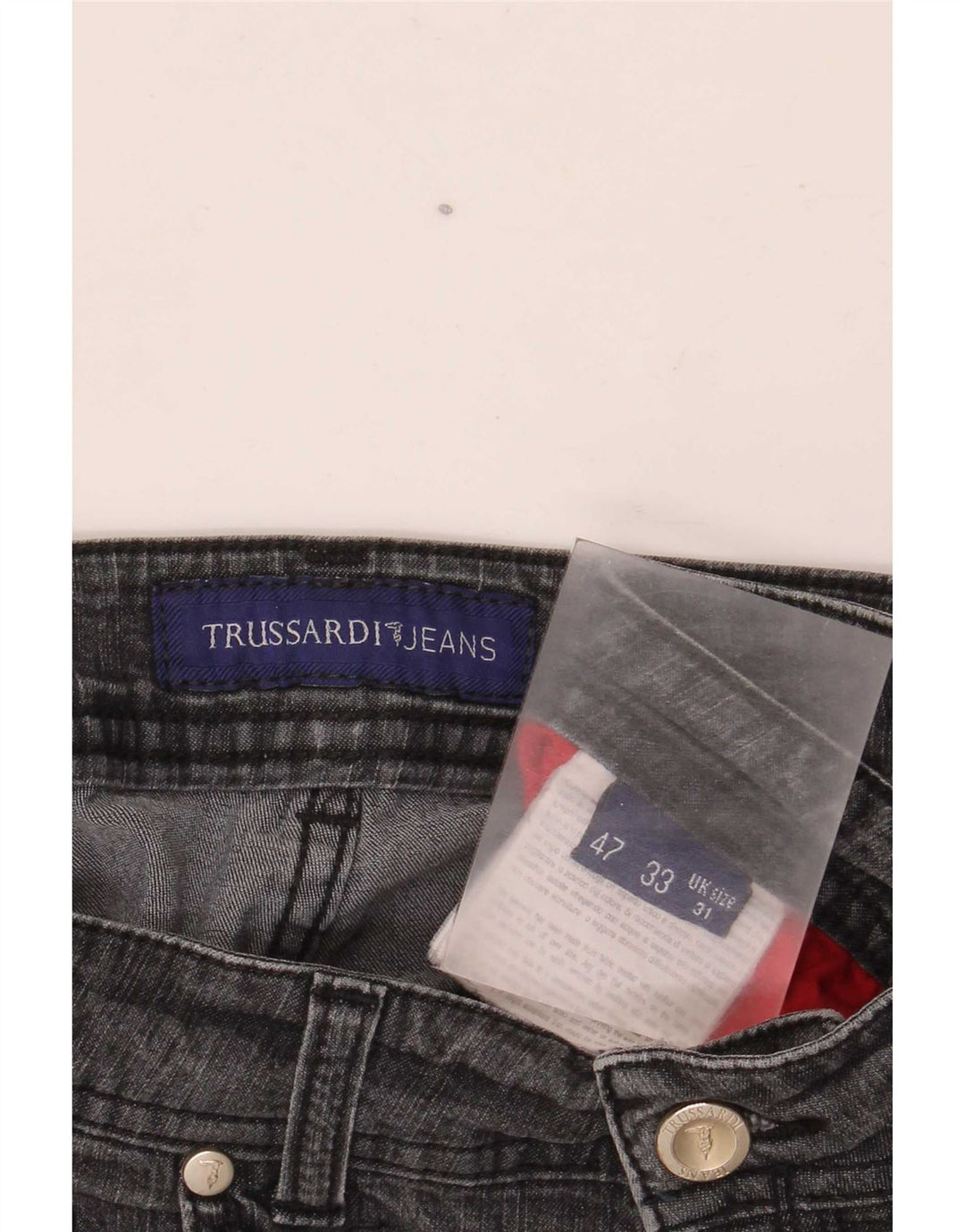 Trussardi ženske ravne traperice W31 L30 sive