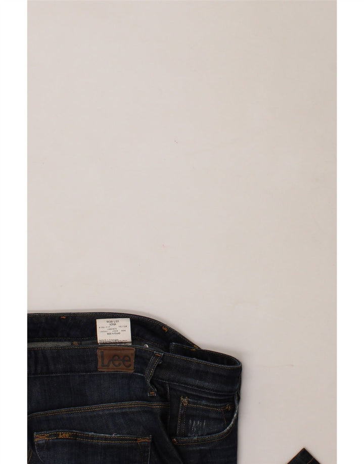 LEE Womens Norma Straight Jeans W29 L29 Blue Cotton Classic Vintage Lee and Second-Hand Lee from Messina Hembry 