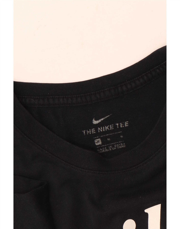 Nike muška majica s grafičkim motivima srednje crna