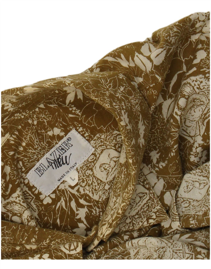 Vintage muška košulja velikih zelenih cvjetova