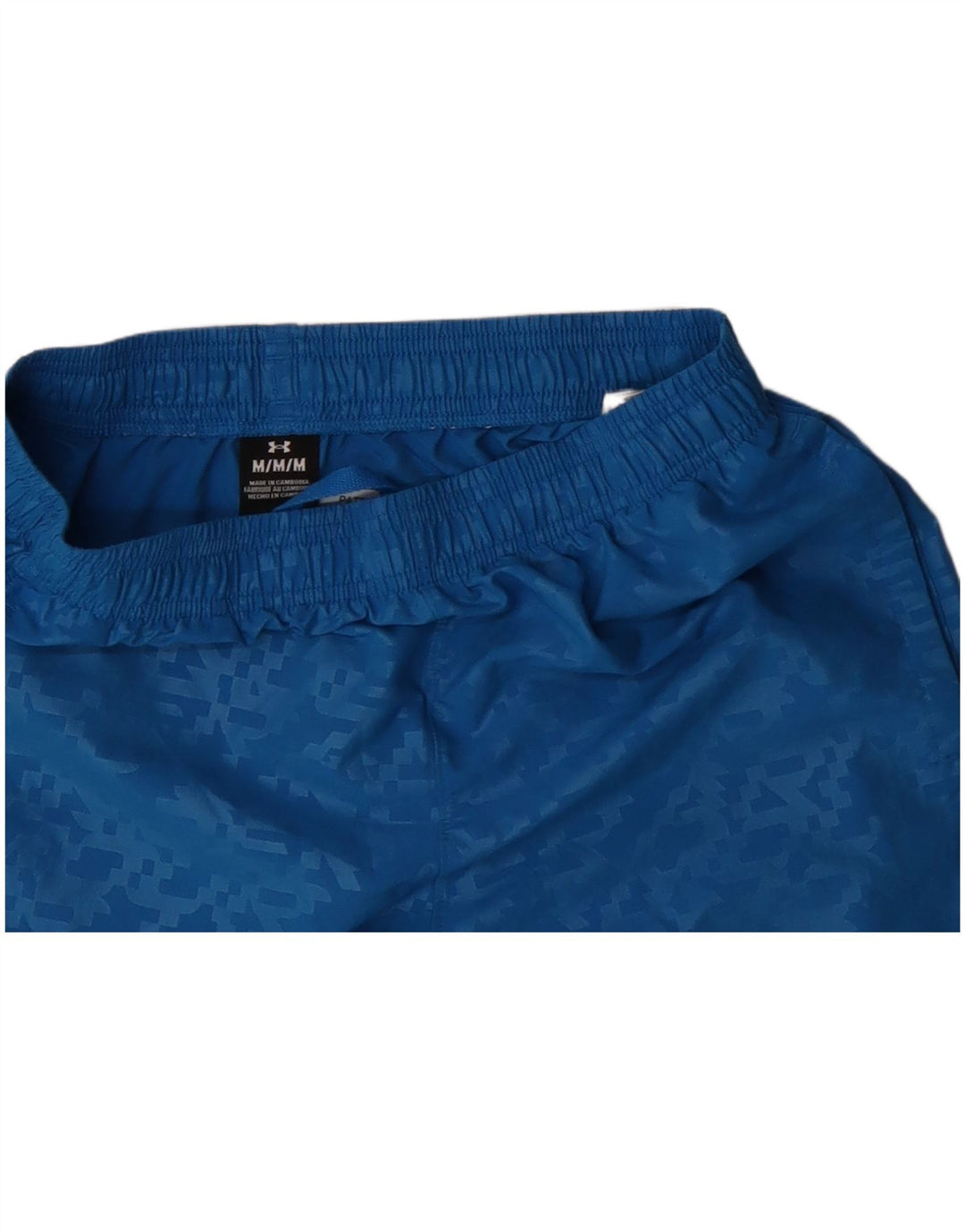 UNDER ARMOUR Muške sportske kratke hlače Srednje plavi geometrijski poliester