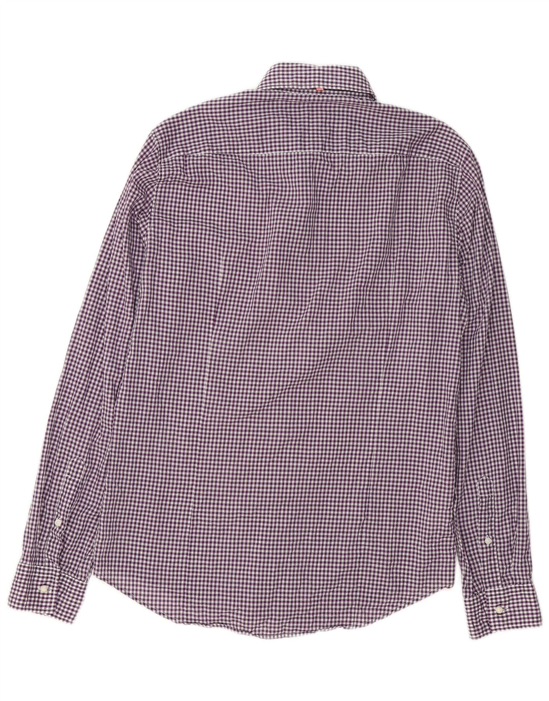 Superdry muška košulja srednje ljubičaste boje od gingham pamuka
