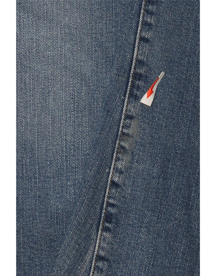 Levi's Ženske 504 Slouch Flared Jeans US 5 Srednje W28 L32 Plavi pamuk