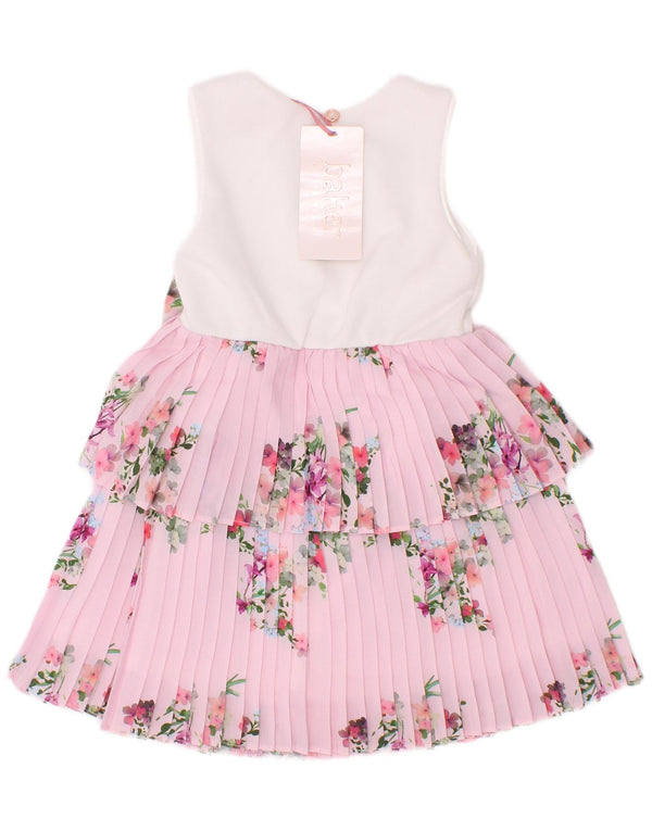 Ted Baker Haljina bez rukava u više slojeva za djevojčice 12-18 mjeseci, ružičasta cvjetna