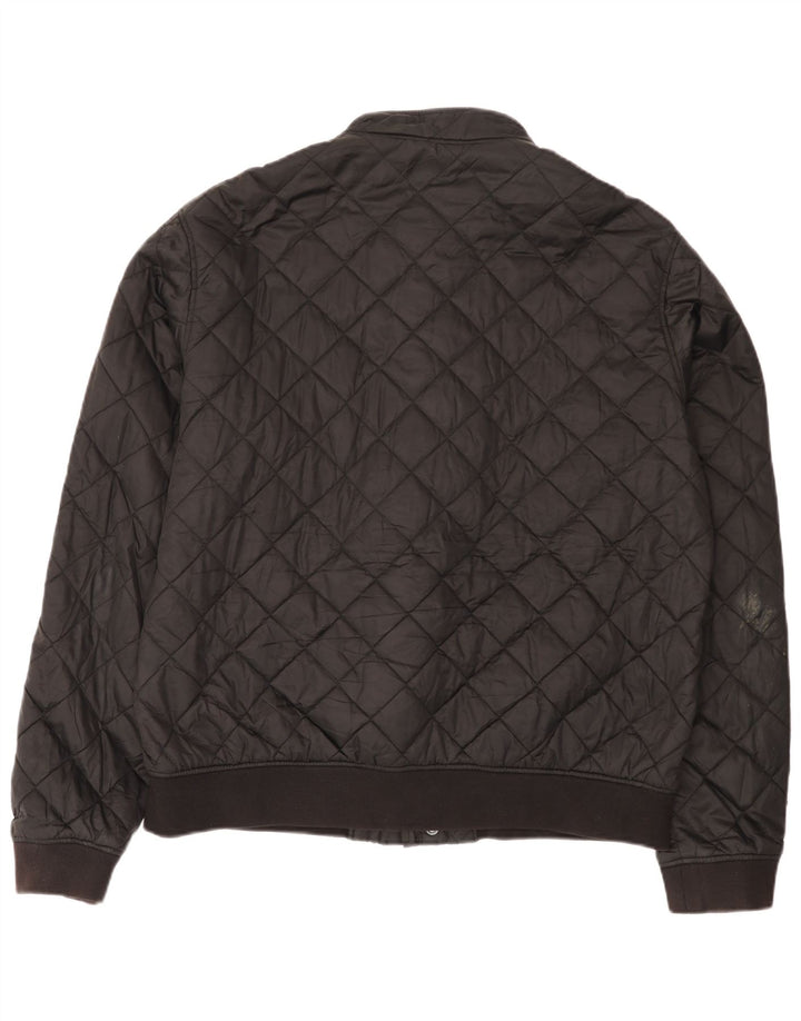 Barbour muška prošivena jakna UK 44 2XL crni poliamid