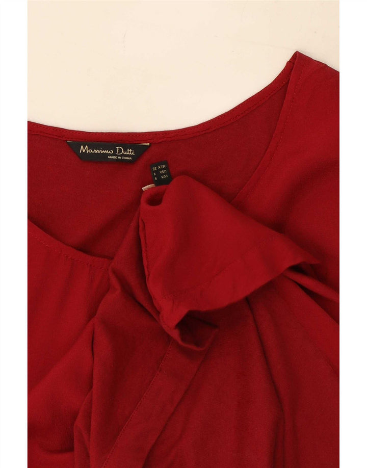 Ženska majica bez rukava Massimo Dutti UK 10 Small Red