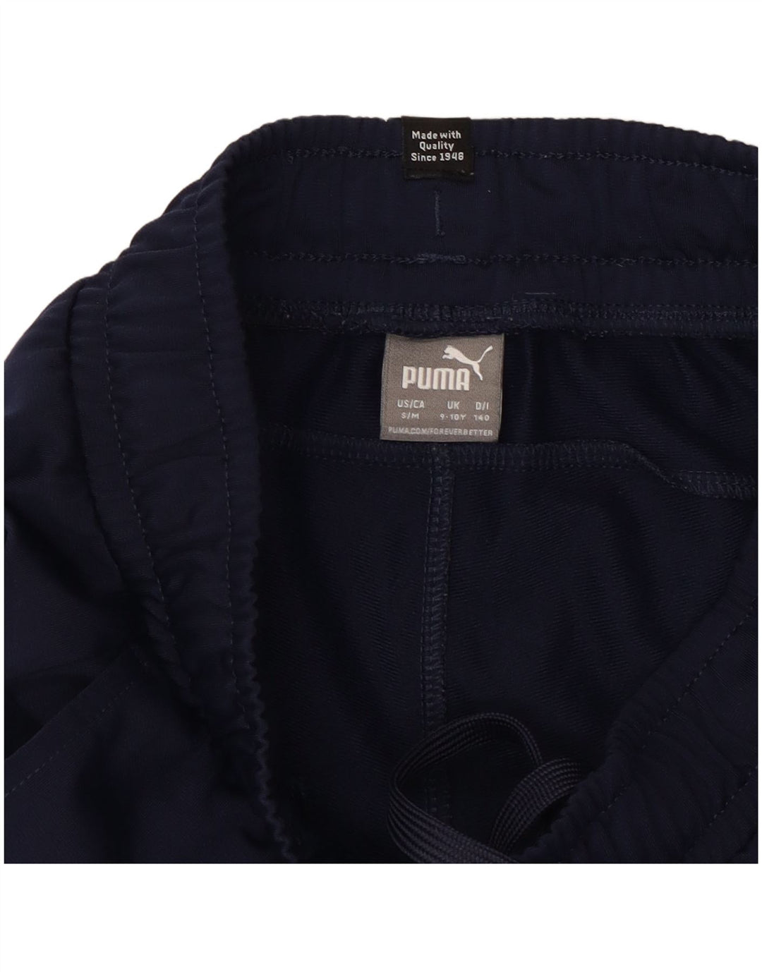 PUMA Trenirke Hlače Joggers 9-10 godina tamnoplavi poliester