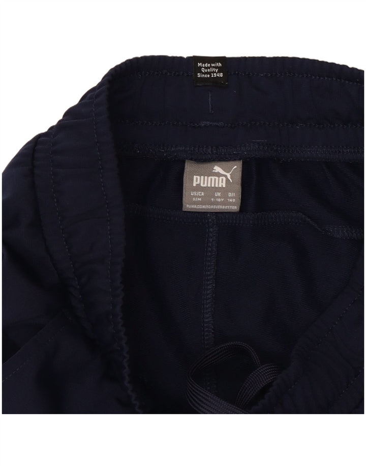 PUMA Trenirke Hlače Joggers 9-10 godina tamnoplavi poliester