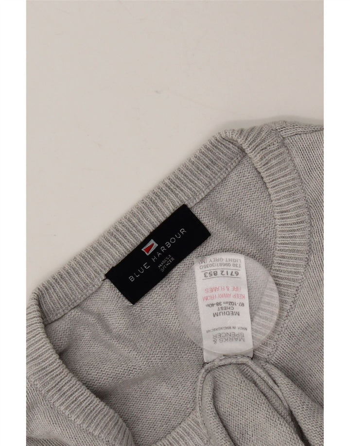 Marks & Spencer muški džemper s okruglim izrezom UK 38/40 srednje siva