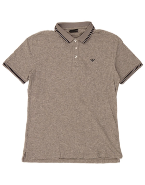 Emporio Armani muška polo majica velika siva pamučna