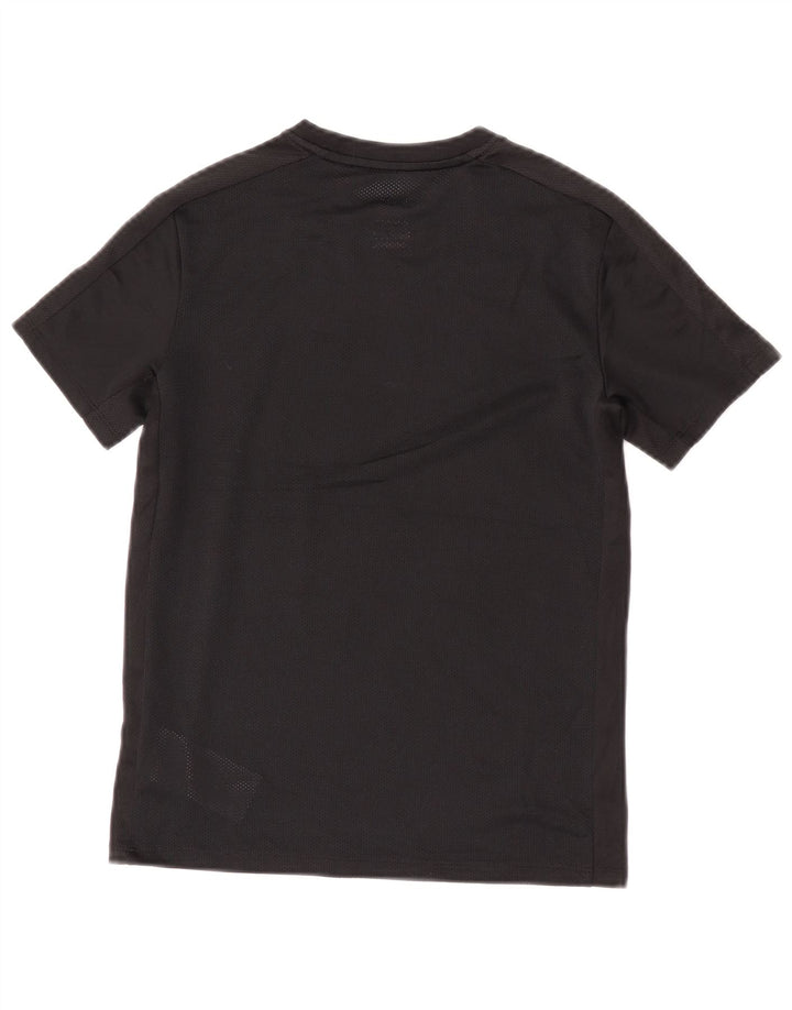 Nike Boys Dri Fit Graphic T-Shirt Top 10-11 Years Medium Black Poliester