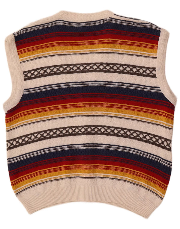 San Marco muški kardigan pulover IT 50 srednje raznobojne pruge