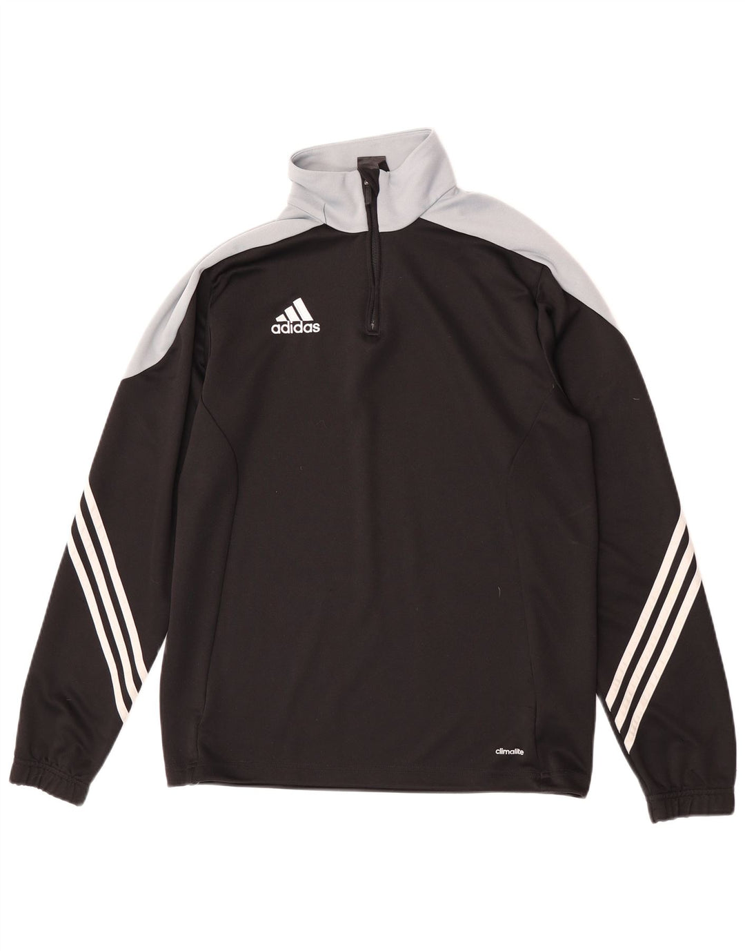 Gornji dio trenirke Adidas Climalite Pulover Medium Black Colourblock