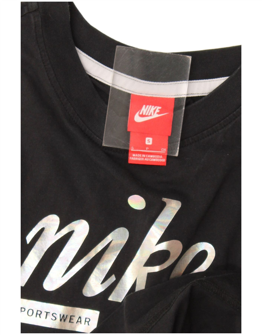 Nike muški gornji dio prsluka s grafičkim motivima, mali, crni